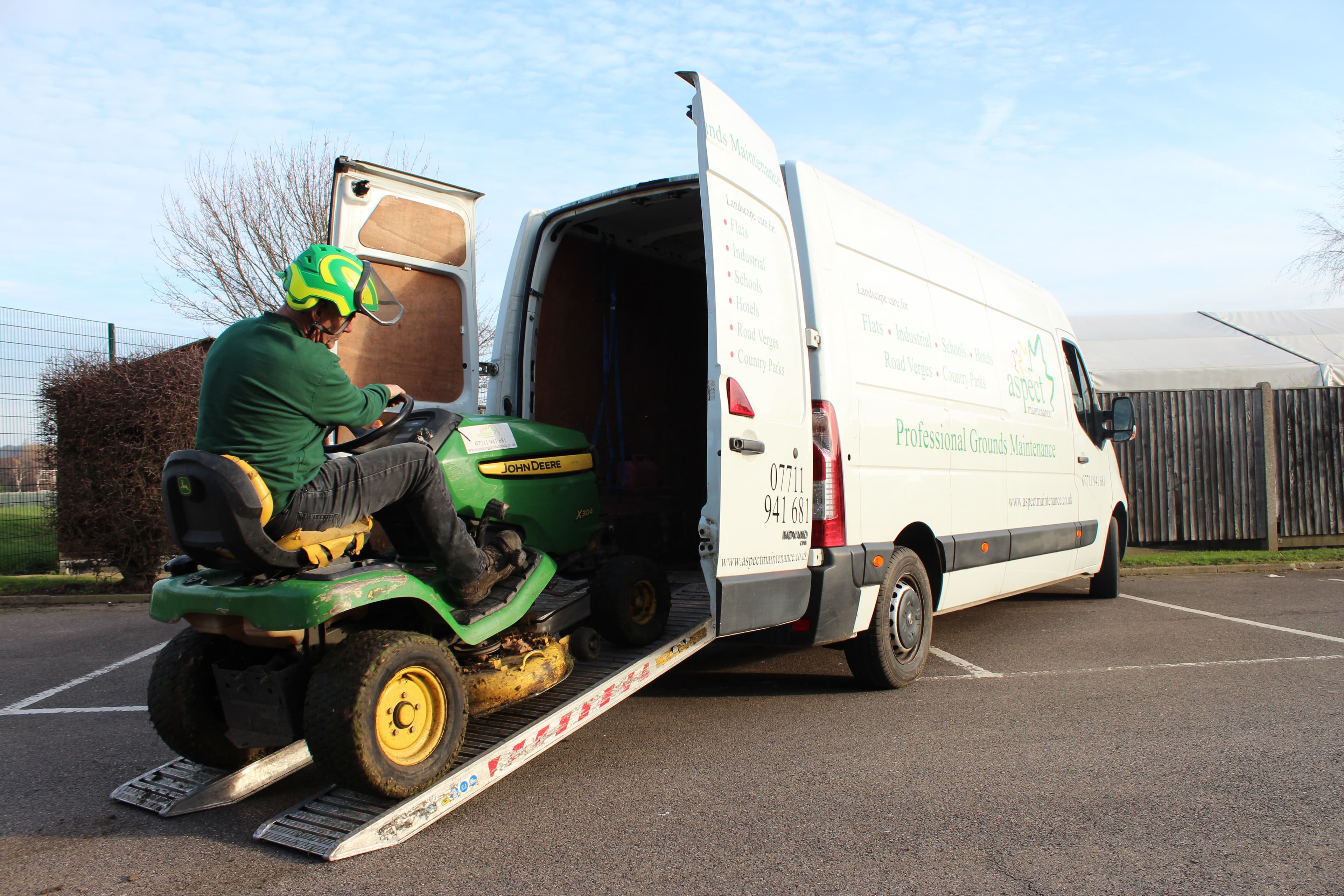 Grounds maintenance work 2