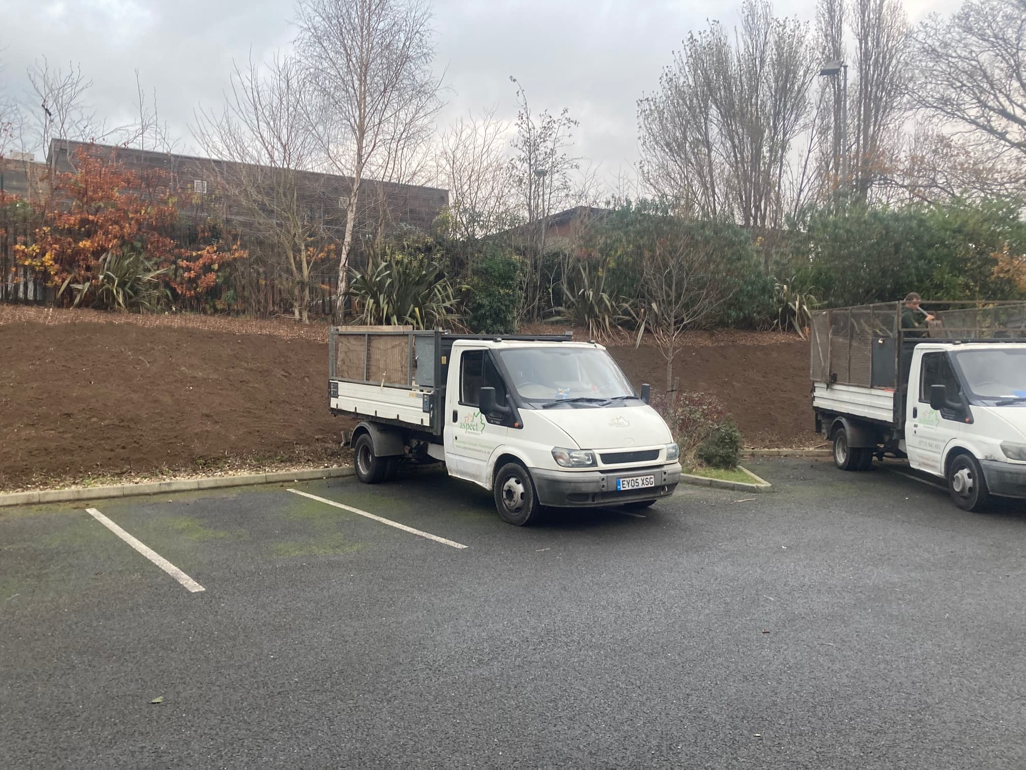 Grounds maintenance work 6